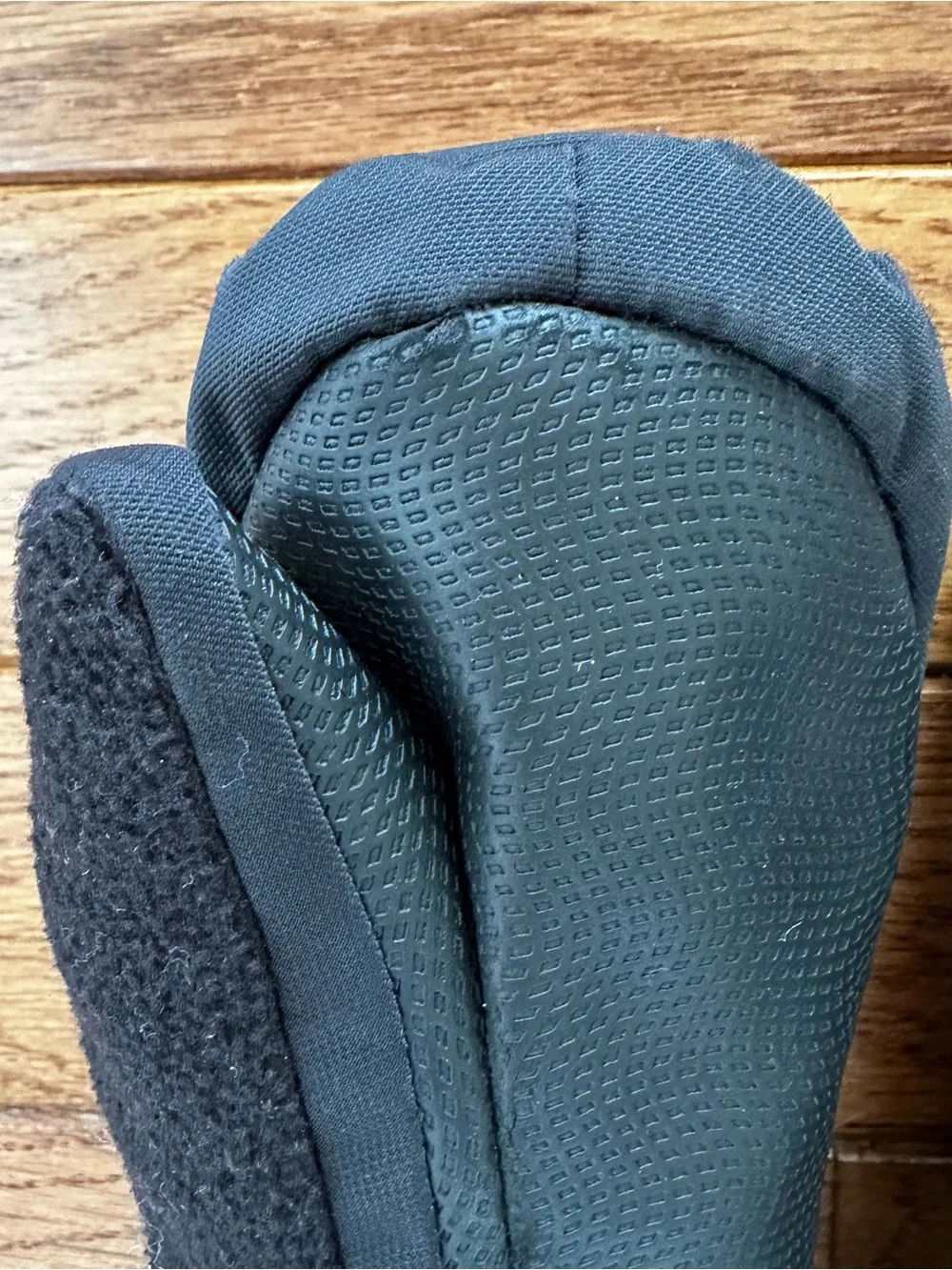 Head kids mittens Black & Gray Winter mittens XS lined outlast